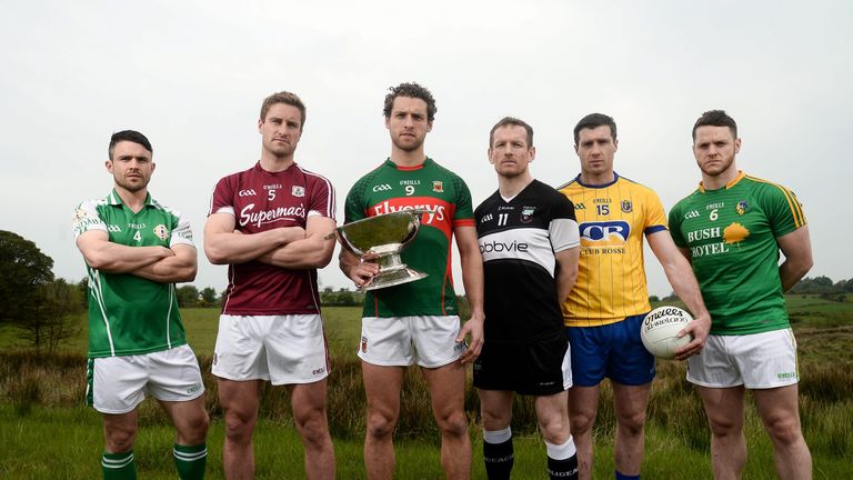 Dave McGreevy, London, Gary O'Donnell, Galway, Tom Parsons, Mayo, Mark Brehony, Sligo, Cathal Cregg, Roscommon and Gary Reynolds, Leitrim