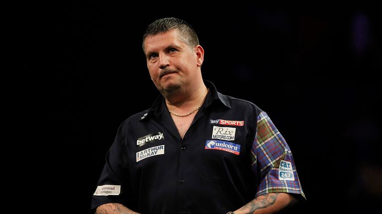 Defending Premier League champion Gary Anderson was beaten at The O2