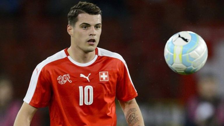 Granit Xhaka delighted to join Arsenal