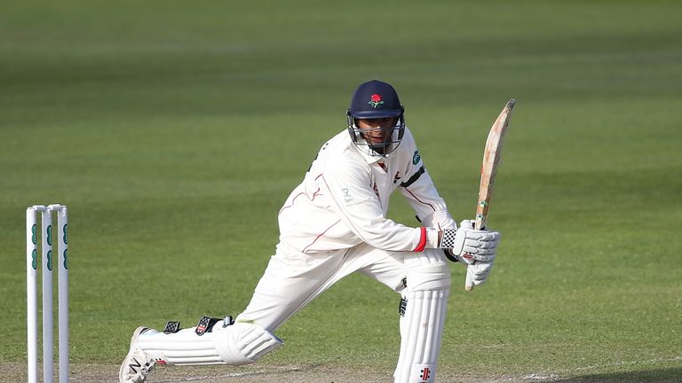 Haseeb Hameed played a crucial innings for Lancashire