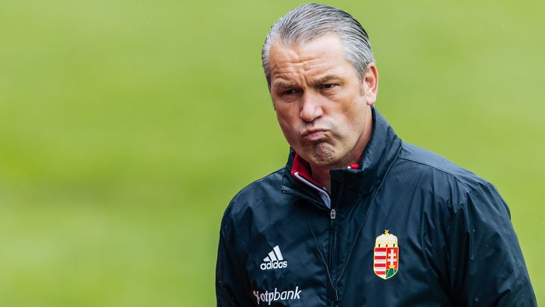 Hungary coach Bernd Storck 