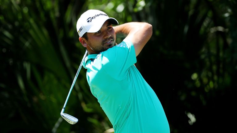 Jason Day of Australia plays his shot from the fifth tee during the third round of THE PLAYERS Championship at the TPC Sawgrass