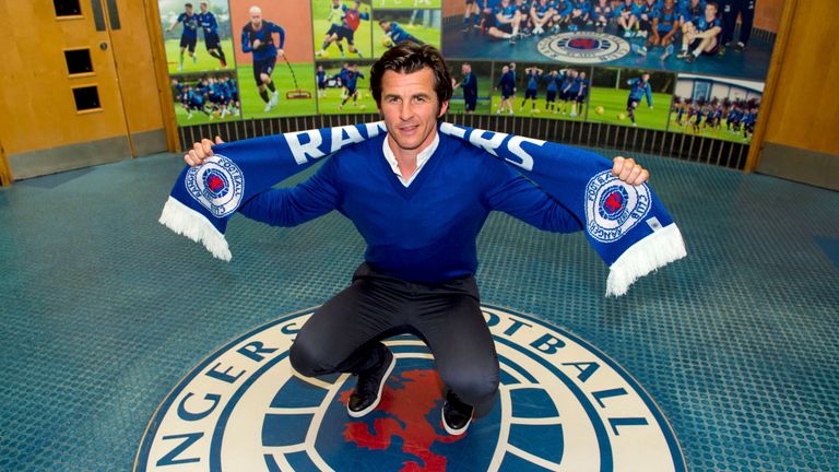 Rangers manager Mark Warburton is delighted with the signing of Joey Barton