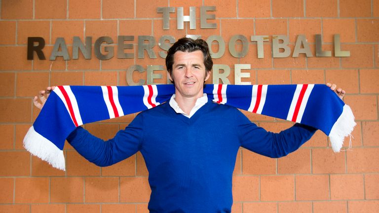 Rangers have signed Joey Barton on a two year contract (PA PREMIUM)