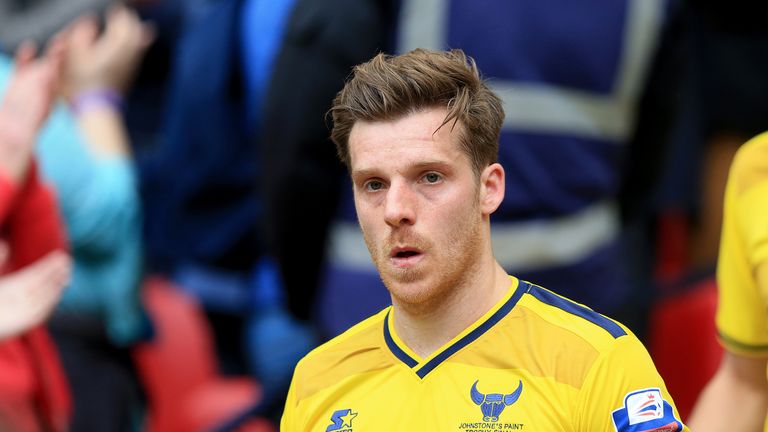 Oxford United's Johnny Mullins