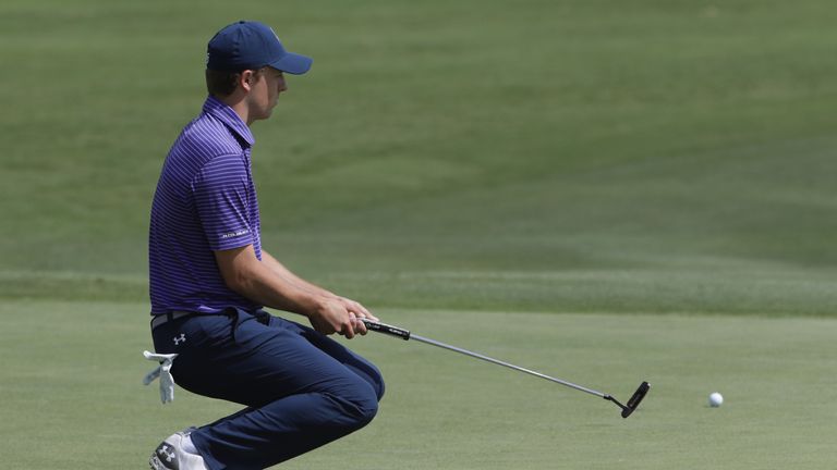 Jordan Spieth is one of the best putters in the world, but even he struggles on links greens