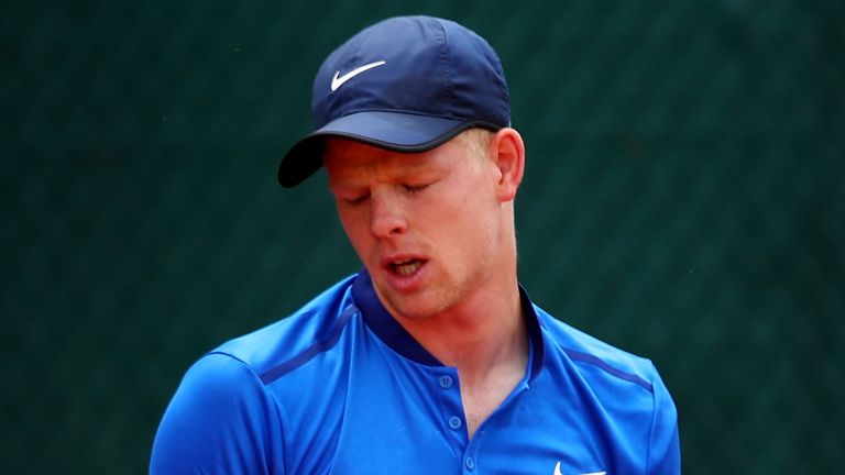 Kyle Edmund: His run in Paris was halted by John Isner