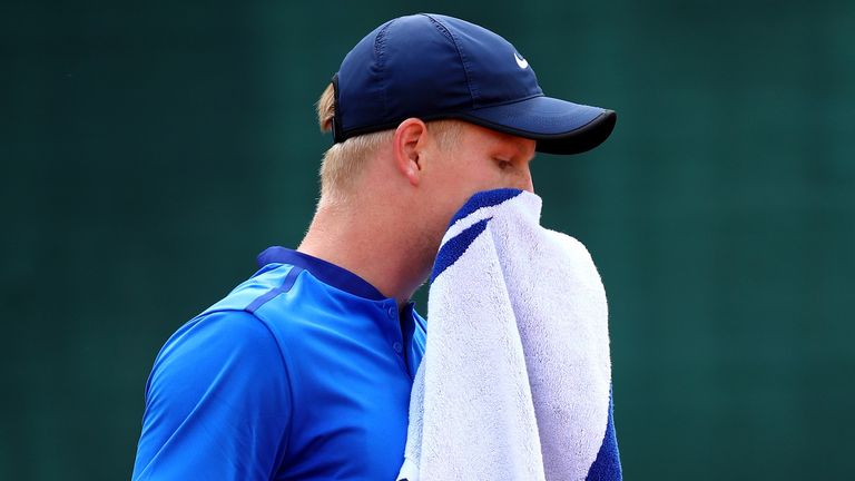 Kyle Edmund: Beaten in straight sets by John Isner