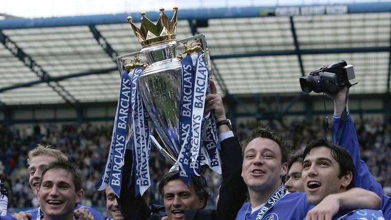 Lampard won two Premier League titles in Mourinho's first spell in charge at Chelsea