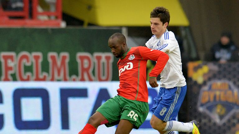 Diarra in action for Lokomotiv Moscow 