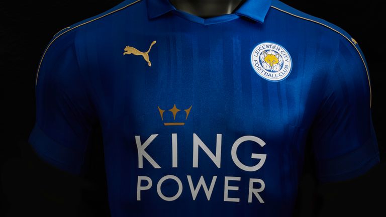 Leicester's new home kit