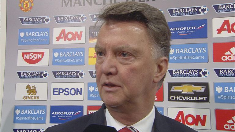 Louis van Gaal has a hair-raising chat with Patrick Davison