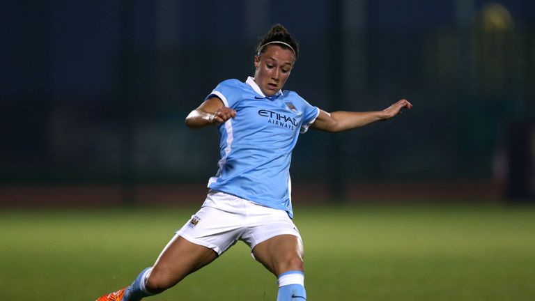 Lucy Bronze of Manchester City Women