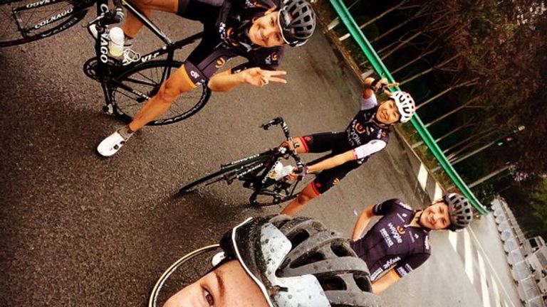 Lucy Garner enjoying the challenges of competition and the weather in China