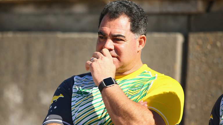 Australia rugby league coach Mal Meninga