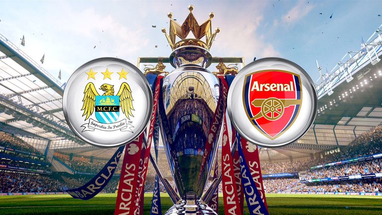 Manchester City v Arsenal cover graphic
