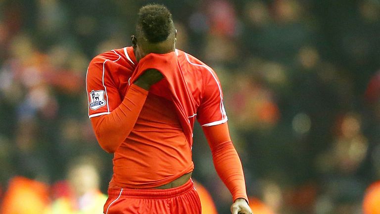 Mario Balotelli endured a frustrating start at Liverpool