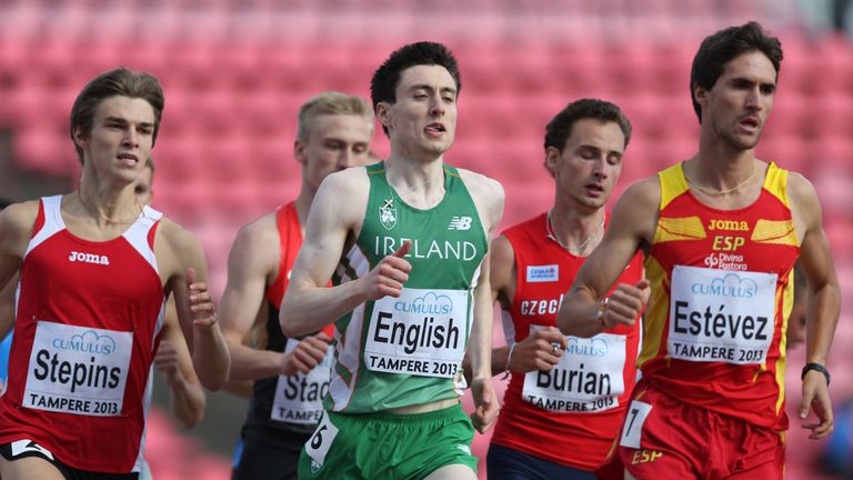 800m runner Mark English loves the drama and thrill of athletics