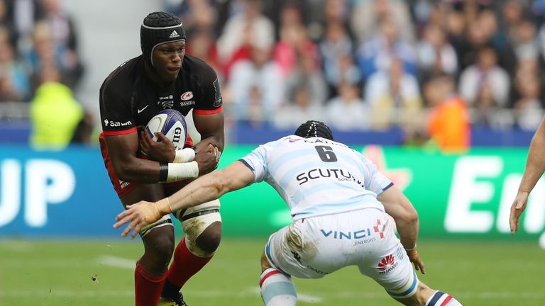 Maro Itoje picked up yet another man of the match award in the Champions Cup final