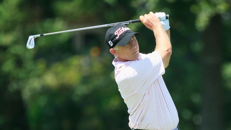 Mike Goodes leads the way at the Woodlands Country Club