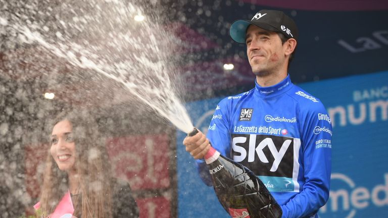 Mikel Nieve Team Sky King of the Mountains