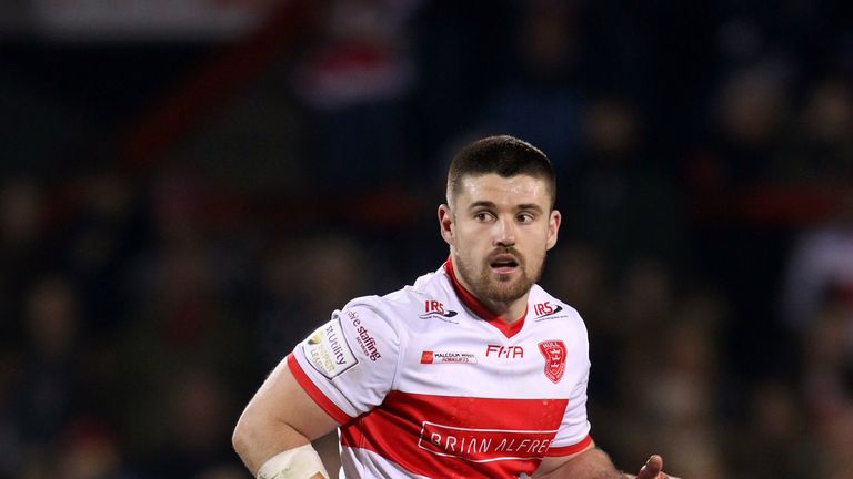Mitch Allgood of Hull KR will miss this weekend's trip to France