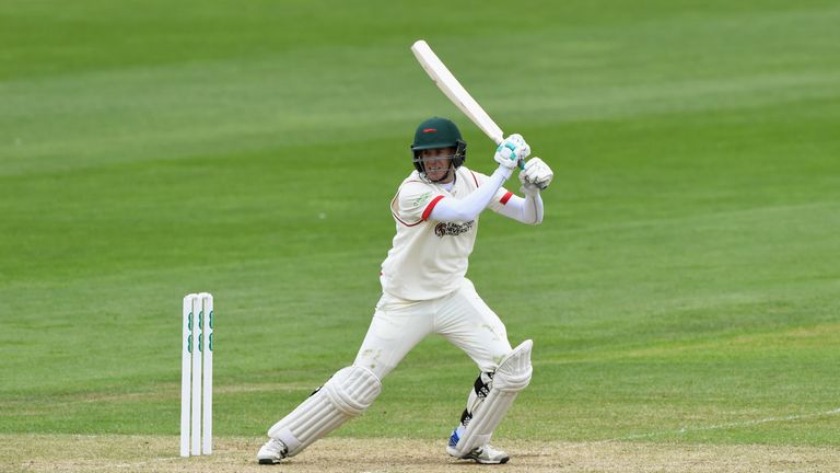 CARDIFF, WALES - APRIL 18:  Leicestershire batsman Neil Dexter picks up some runs during day two of the Specsavers second division County Championship matc
