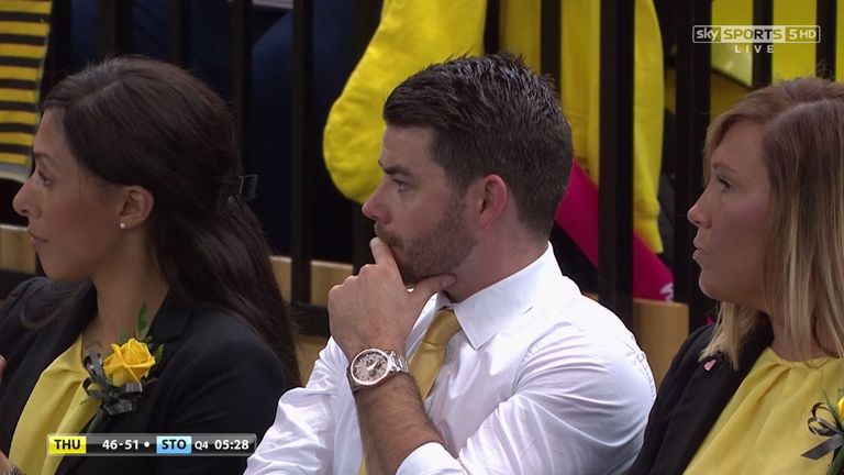 Manchester Thunder head coach Dan Ryan angered by late oversight by umpires  | Netball News | Sky Sports