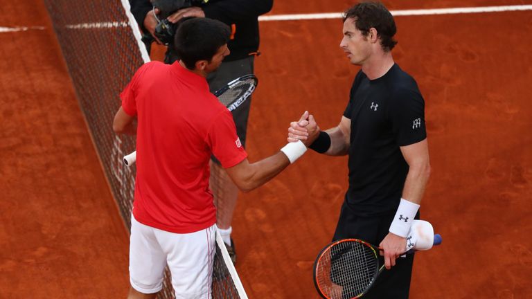 Novak Djokovic, Andy Murray, Madrid Open