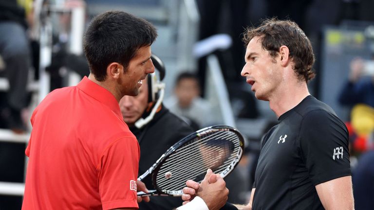 Novak Djokovic, Andy Murray, Madrid Open