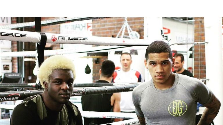 Ohara Davies (L) and Conor Benn - courtesy of @conor.benn on Instagram