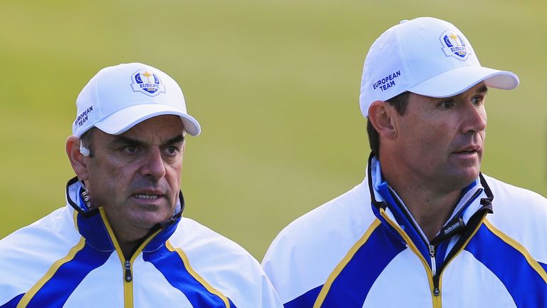 Harrington was one of Paul McGinley's assistants at Gleneagles 