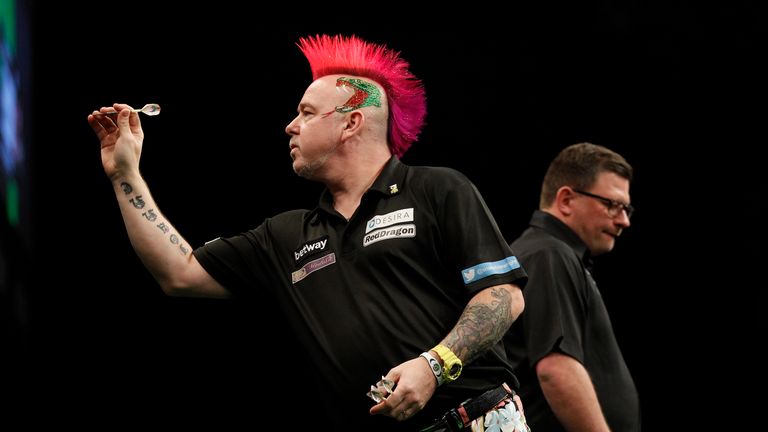 PETER WRIGHT V JAMES WADE.PETER WRIGHT WINS
