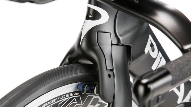 The front end of the new Pinarello Bolide TT