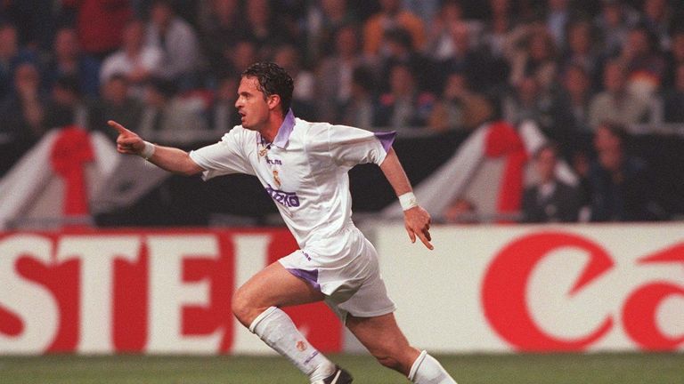 NETHERLANDS - MAY 20:  CHAMPIONS LEAGUE 97/98 FINALE in AMSTERDAM; JUVENTUS TURIN - REAL MADRID 0:1; JUBEL - Predrag MIJATOVIC/REAL MADRID  (Photo by Frank