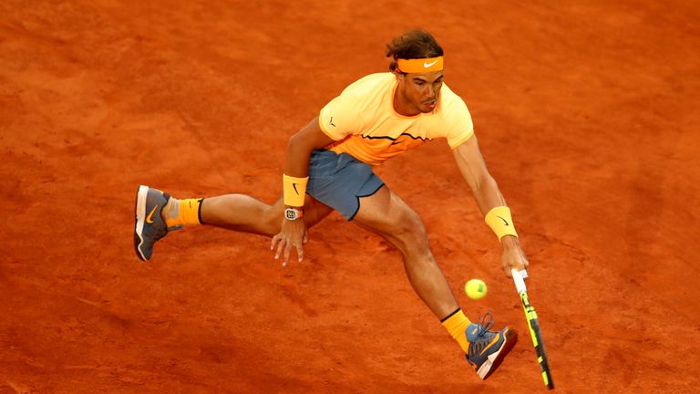 Rafael Nadal recovered from a poor start to beat Sam Querrey in Madrid