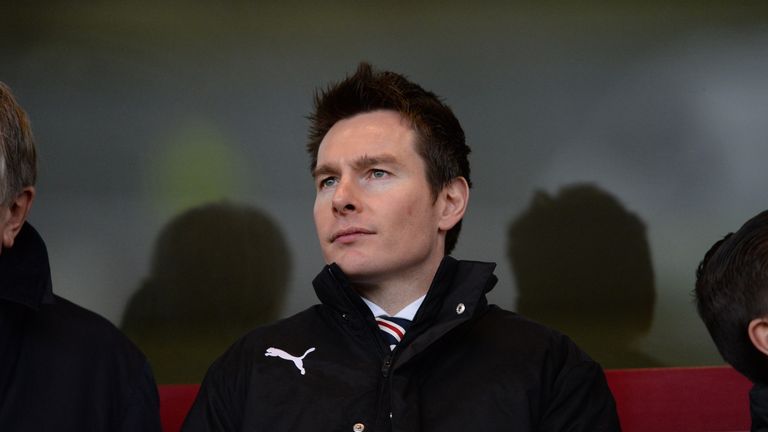 Rangers' former financial director Brian Stockbridge left Ibrox in January 2014