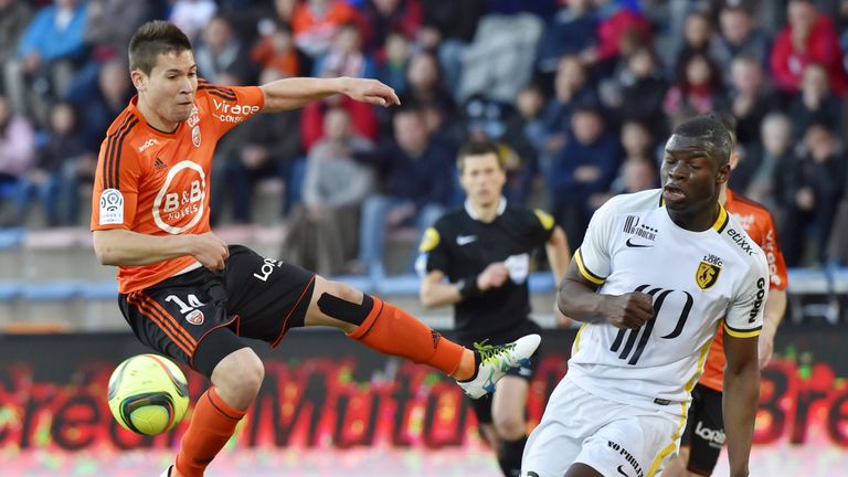 Raphael Guerreiro. Lorient, April 2016