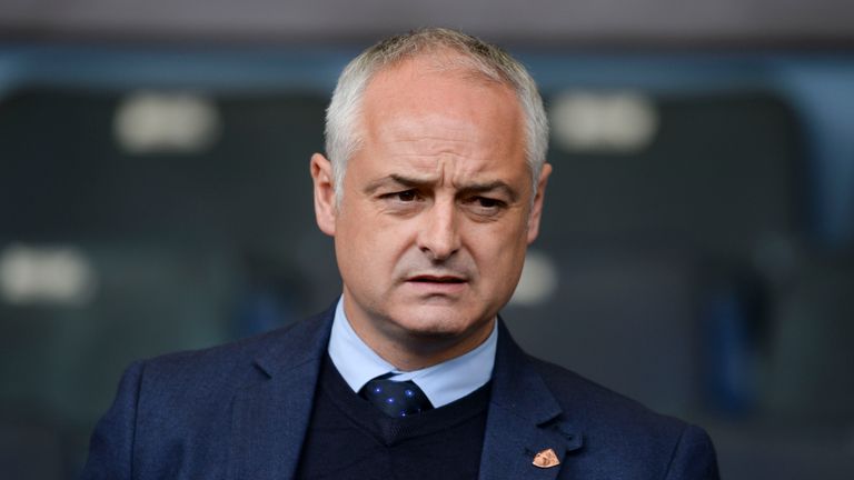 New Dundee United manager Ray McKinnon  