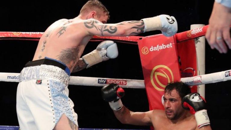 Ricky Burns beats Michele Di Rocco in eight rounds