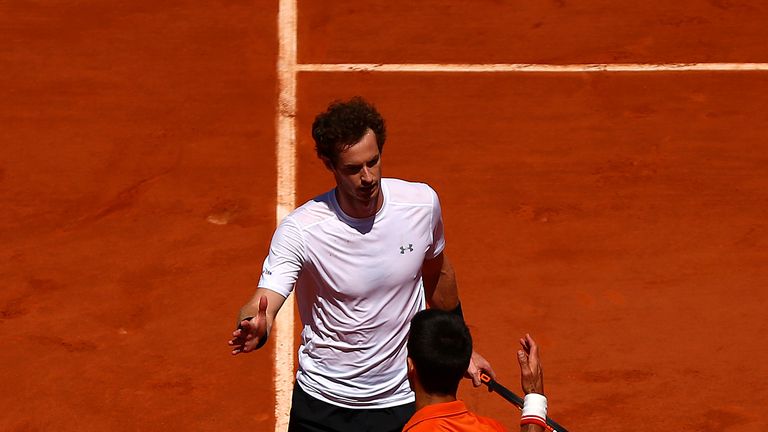 Andy Murray was beaten by Novak Djokovic after another epic battle in 2015 at Roland Garros