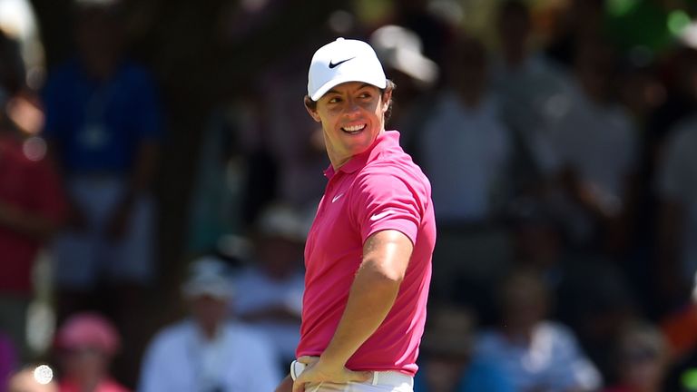 McIlroy and Phil Mickelson both posted 66s on Sunday 