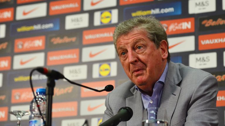 Roy Hodgson announces his England squad ahead of Euro 2016 at a press conference at Wembley Stadium