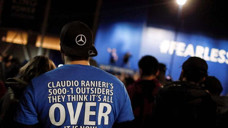 Leicester City win Premier League