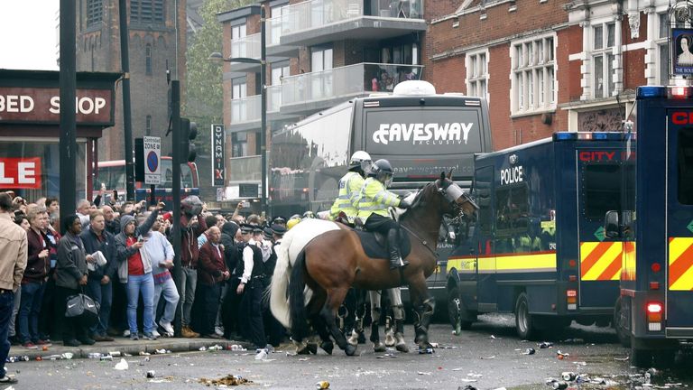 West Ham United v Manchester United - Barclays Premier League