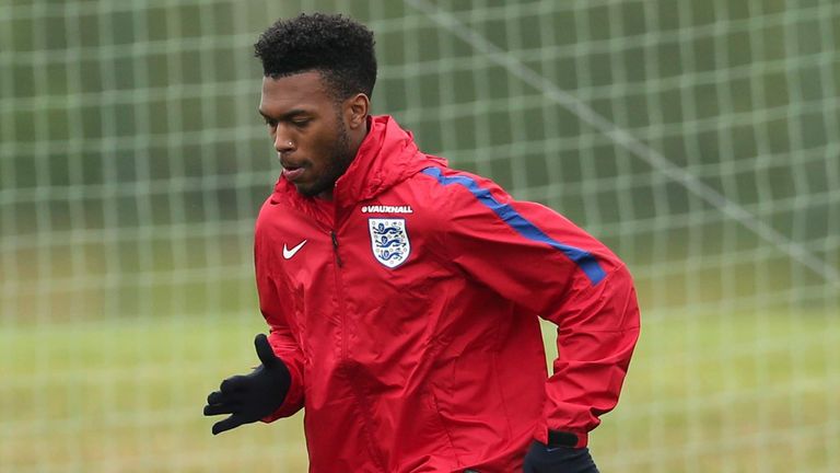 Daniel Sturridge returns to England training following calf injury