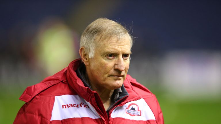 EDINBURGH, SCOTLAND - JANUARY 16:  Alan Solomons head coach of Edinburgh looks on during the European Rugby Challenge Cup match between Edinburgh Rugby and