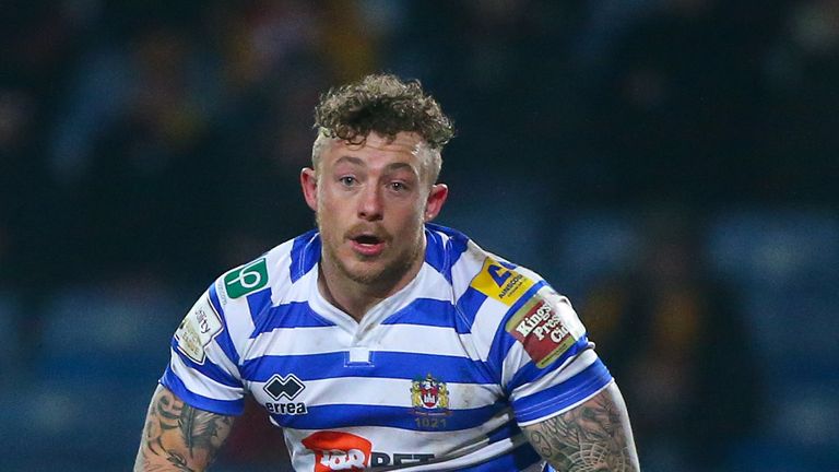 Josh Charnley scored tries in either half for the Warriors