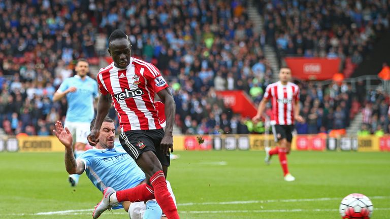 Sadio Mane completes his hat-trick