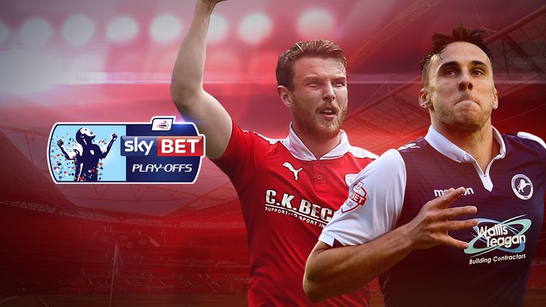 Sam Winnall's Barnsley and Lee Gregory's Millwall will meet in the League One play-off final